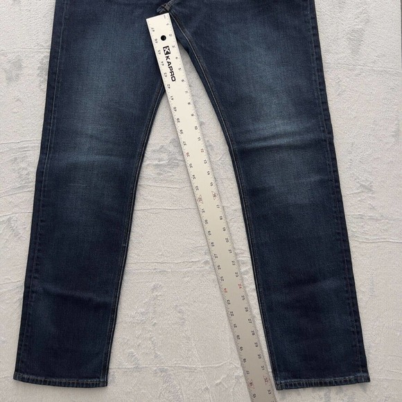 NEW C.O.F. STUDIO Mens M1 Slim True Worn Wash Blue Jeans Size 38 NWT 0042 - Picture 4 of 14